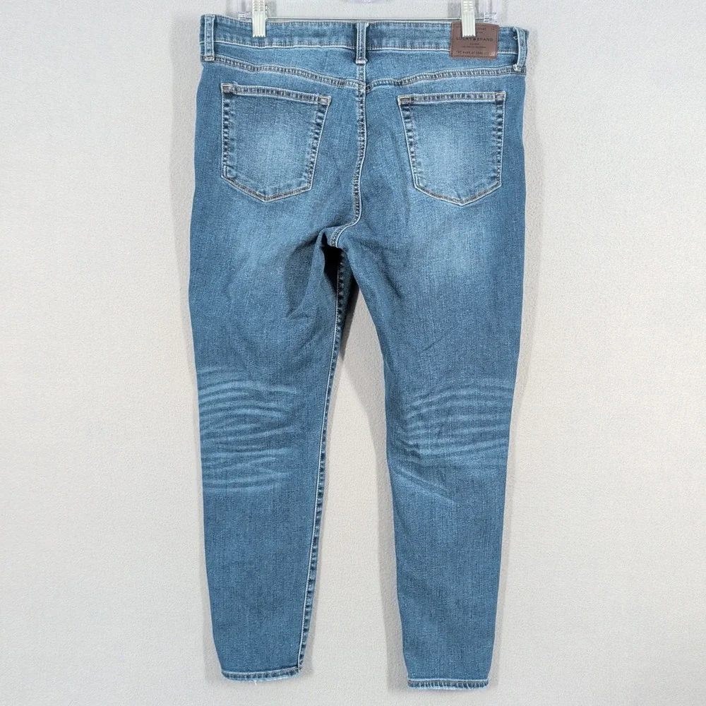 Lucky Brand Jeans Women‎ 33 Blue Super Skinny Stretch Denim Casual